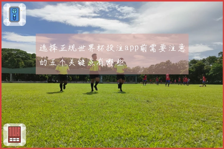 选择正规世界杯投注app前需要注意的五个关键点有哪些
